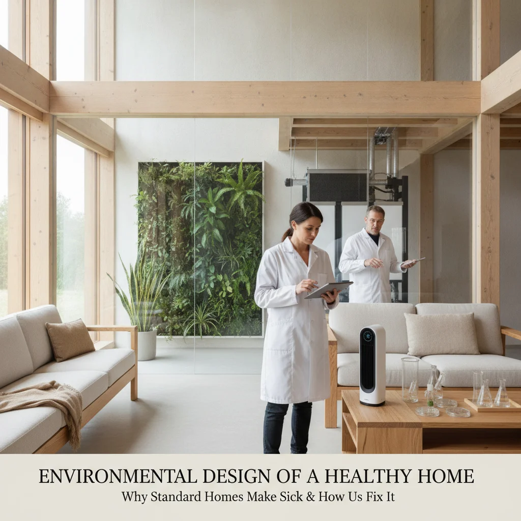 Environmental Design of a Healthy Home: Why Standard Homes Make Us Sick & How to Fix It