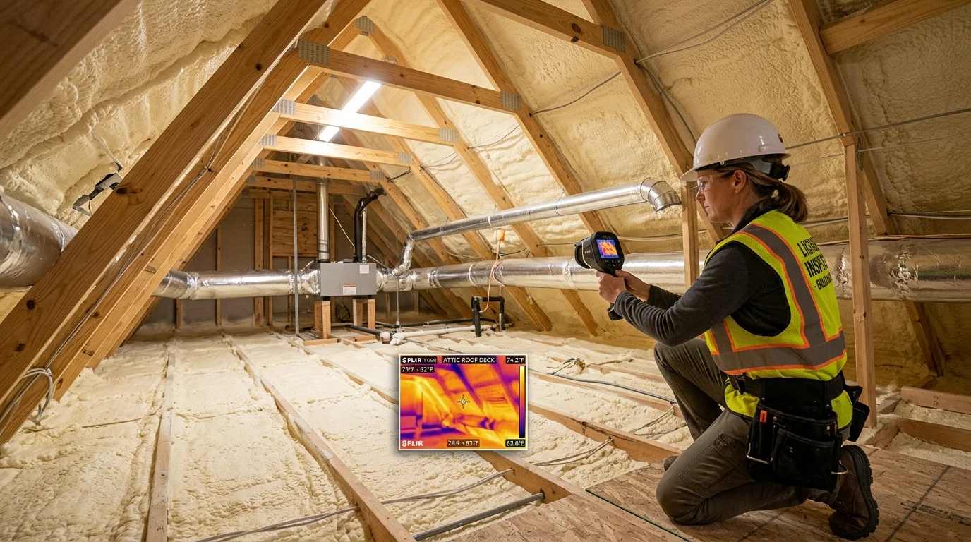 Attic foam insulation and roof moisture trap: The Invisible Indoor Threat to Neurological & Cellular Health